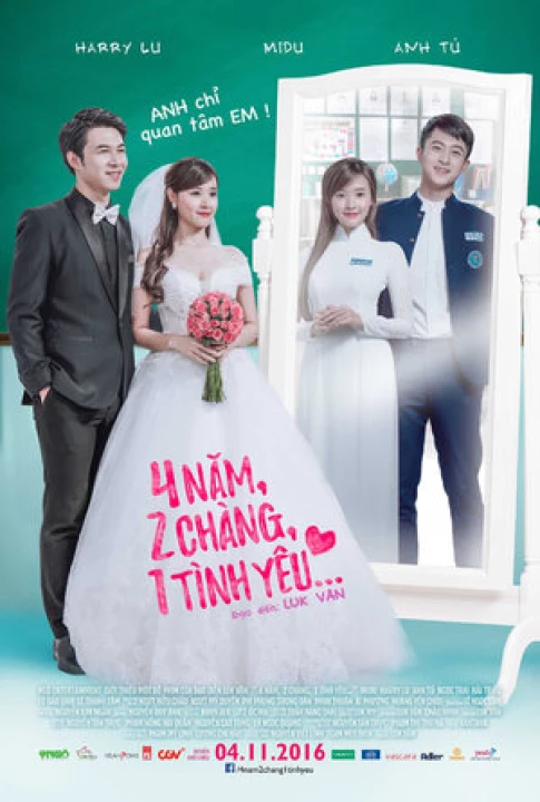 Phim 4 năm, 2 chàng, 1 tình yêu 2016 4 năm, 2 chàng, 1 tình yêu 2016